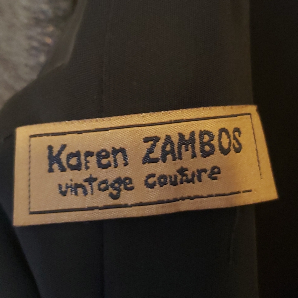 Karen Zambos Gray Bodycon Dress - Picture 5 of 6
